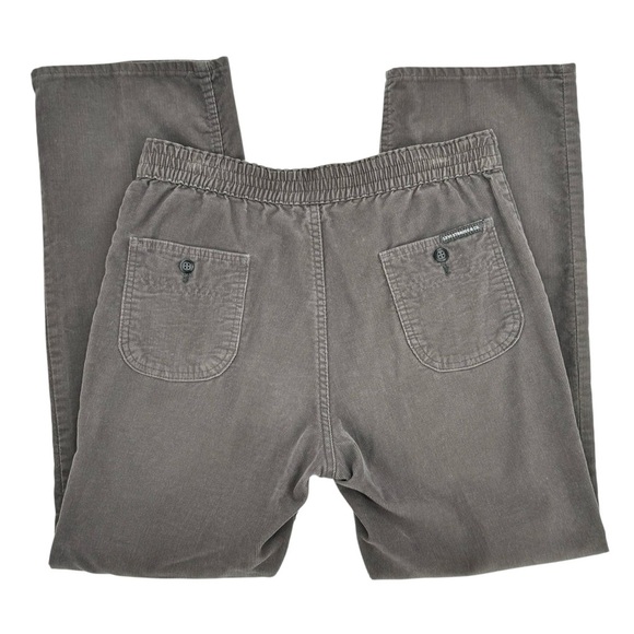 Vintage 80s Levi's Corduroy Pants High Rise Straight Leg Loose Fit Gray | 33" - Picture 11 of 14